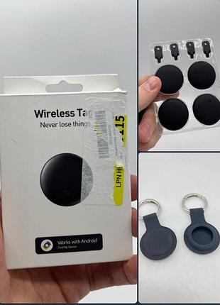 Wireless tag bluetooth трекер 4 шт для android find my device — умная метка для поиска домашних животных ключей и багажа