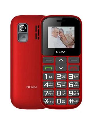 Кнопочный телефон nomi i1871 red 2