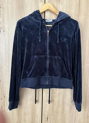 Монограмне зіп худі juicy couture
