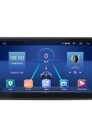 Штатная магнитола lesko для kia cerato i ver 2 2004-2008г 9" 2/32gb 4g wi-fi gps top 2шт