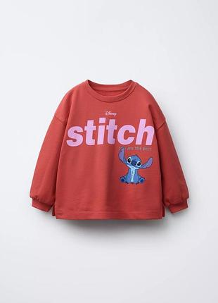 Світшот disney stitch від zara для дівчаток, 92/98