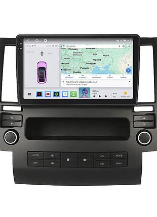 Штатная магнитола lesko для infiniti fx i (s50) 2002-2006г 9" 4/64 qled carplay 4g wi-fi gps 360 prime