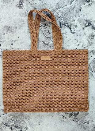 Burberry goddess tote bag сумка шоппер вязаный барберри