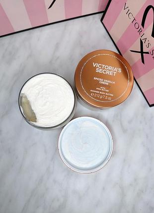 Баттер для тела с шиммером body care «spiced vanilla &amp; creme». victoria’s secret. оригинал 🇺🇸