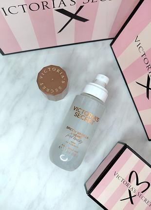 Мист для волос и тела body care «spiced vanilla &amp; creme». victoria’s secret. оригинал 🇺🇸