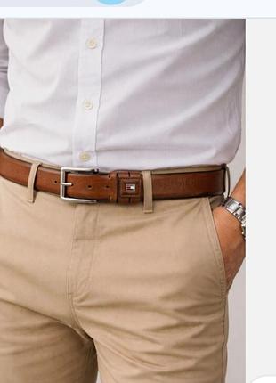 Шкіряний ремень tommy hilfiger