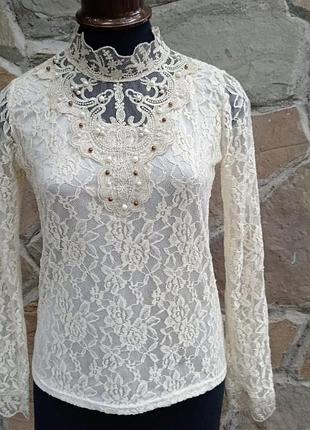 Винтажная блузка от lace blouse
