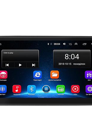 Штатная магнитола lesko для nissan navara (frontier) iii (d40) ver 2 2005-2010г 9" 2/32gb wi-fi gps base 3шт