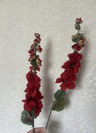 Мальва, українські квіти, штучні квіти мальви