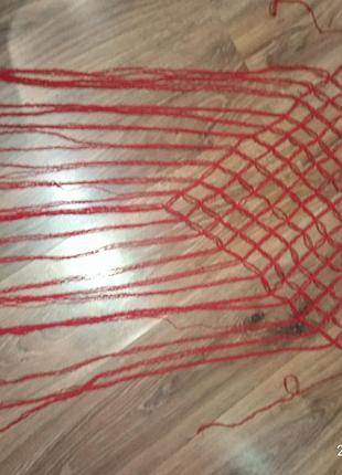 Пояс-хустка макраме