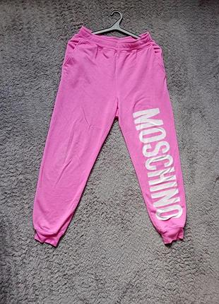 Фирменные брюки moschino