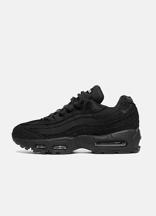 Женские кроссовки levi's® x nike air max 95 black