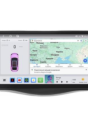 Штатная магнитола lesko для toyota rav4 iii (xa30) 2006-2012 экран 9" 4/64 qled carplay 4g wi-fi gps 360 prime
