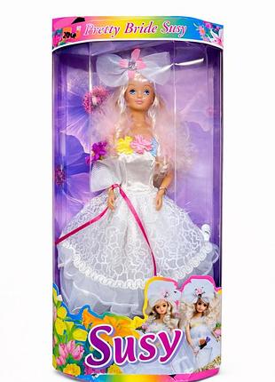 Лялька pretty bride susy – чарівна наречена для маленької принцеси