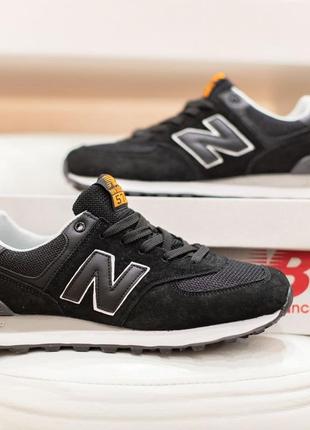 New balance 574  black🆕шикарные кроссовки 🆕купить наложенный платёж