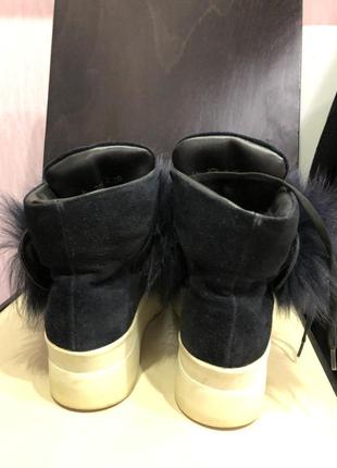 Женские зимние ботинки с мехом3 фото