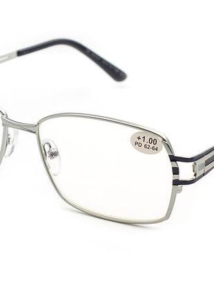 Очки seventy 25504-c1 blue blocker в металлической оправе +3,00