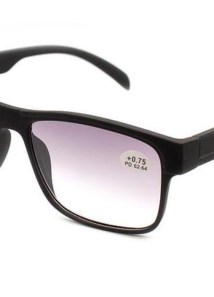Очки seventy 25507-c2 тонированные в пластиковой оправе +3,75