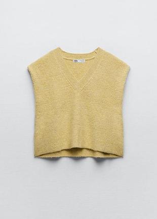 Ворститий жилет zara