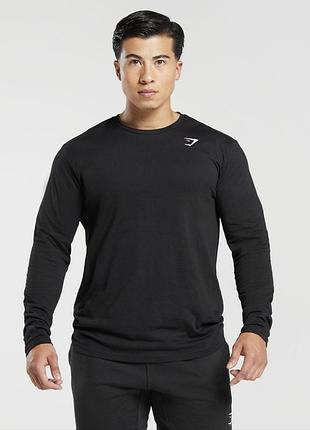 Лонгслів котоновий базовий кофта gymshark