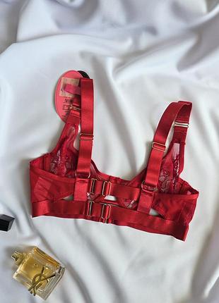 Бюст красный hunkemoller private collection 75c 6