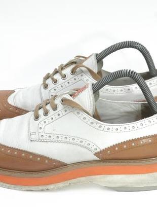 Prada leather brogues1 фото