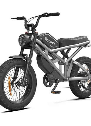 Электровелосипед 1000w 48v 25ah электро велосипед rooder серый