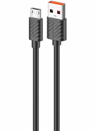 Дата кабель amaya m77 usb to microusb 2a (1m) black
