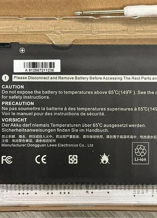 Новий акумулятор wdx0r для dell inspiron / vostro / latitude (42wh)