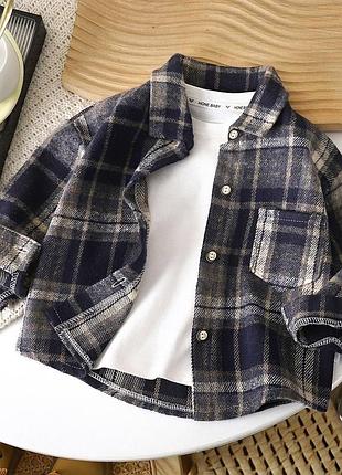 Стильная рубашка детская 9