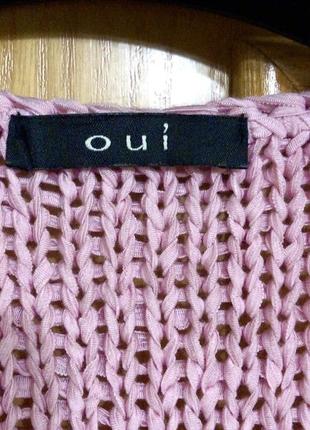 Ленточная пряжа , свитер , oui , франция оригинал8 фото