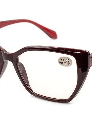 Очки favori 25704-c2 фхс в пластиковой оправе +3,00