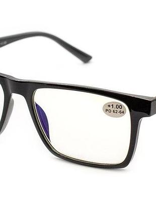 Очки favori 25715-c1 blue blocker в пластиковой оправе +3,75