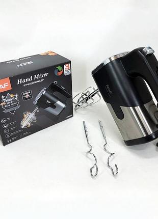 Ручной миксер для выпечки raf r-6630 300 вт, миксер венчик для дома хороший миксер кухонный zm-61