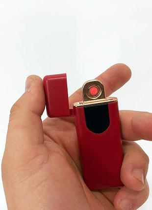 Вечная зажигалка usb с аккумулятором usb zgp abs, зажигалка с зарядкой аккумуляторная cv-59
