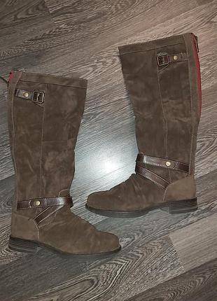 Замшеві чоботи жокеї maddengirl