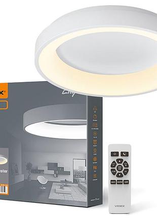 Світильник світлодіодний круглий накладний edge-rc-72w-white 2700-6000k (vle-erc-72w) videx