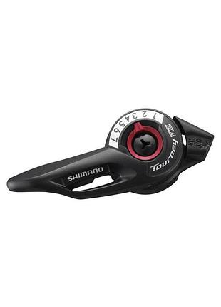 Манетка shimano sl-tz500 правая 7шв. черный (man056)
