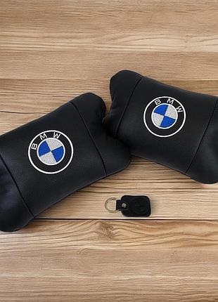 Подушка підголівник для водія bmw, декоративна подушка підголівник подарунок дорожня ns-60