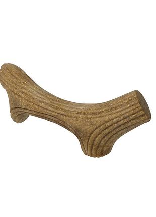 Игрушка для собак waudog fun wooden рог, xs, 10 см