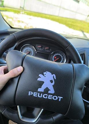 Автоподушка под голову peugeot пежо, подушка подголовник на сиденье машины, подушка для комфорта в авто ay-54