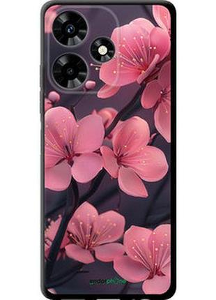 Чехол на infinix hot 30 пурпурная сакура "6075b-3046-2448"