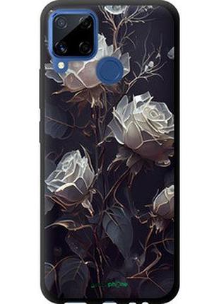 Чехол на realme c15 розы 2 "5550b-2063-2448"