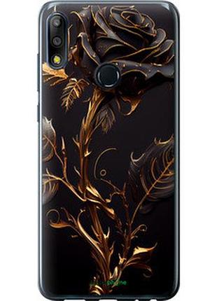 Чехол на asus zenfone max pro m2 zb631kl роза 3 "5552u-1641-2448"