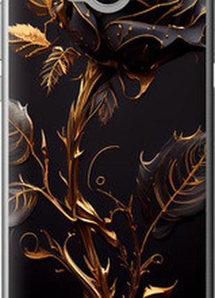 Чехол на huawei y5 2017 роза 3 "5552t-992-2448"