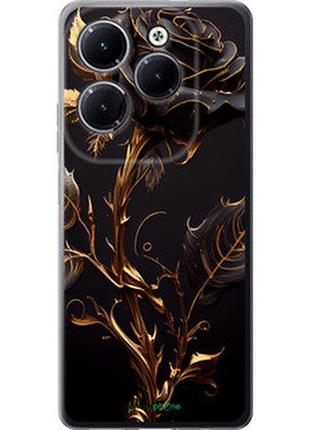 Чехол на infinix hot 40 роза 3 "5552u-3503-2448"