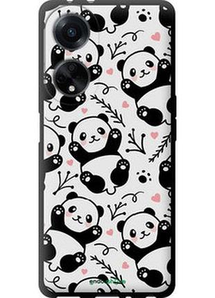 Чехол на oppo a98 панды "4318b-3115-2448"