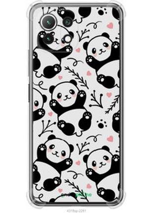 Чехол на xiaomi mi 11 lite панды "4318sp-2281-2448"