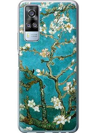 Чохол на vivo y51 2020 вінсент ван гог. сакура "841u-2241-2448"