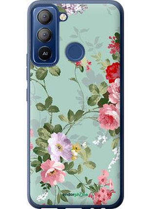 Чехол на tecno pop 5 lte bd4 цветочные обои 2 "862u-2639-2448"
